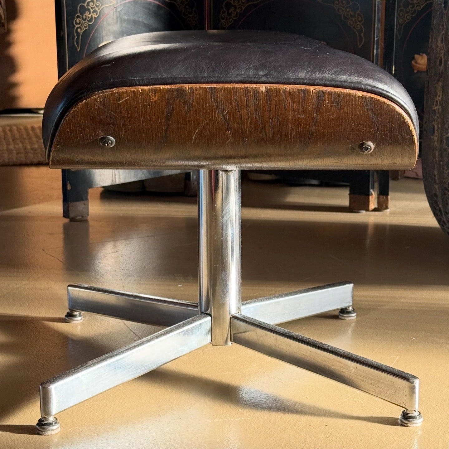 Eames ottoman, mid 20th century