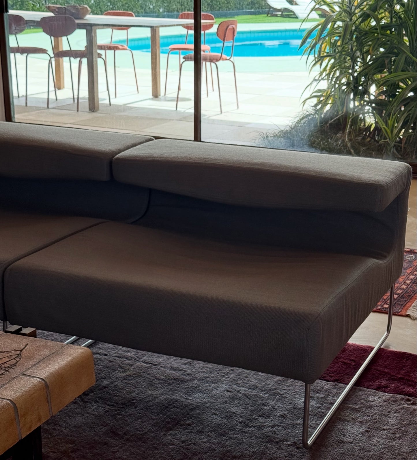 The Lowseat modular sectional sofa by Patricia Urquiola for Moroso, Italy circa 2000