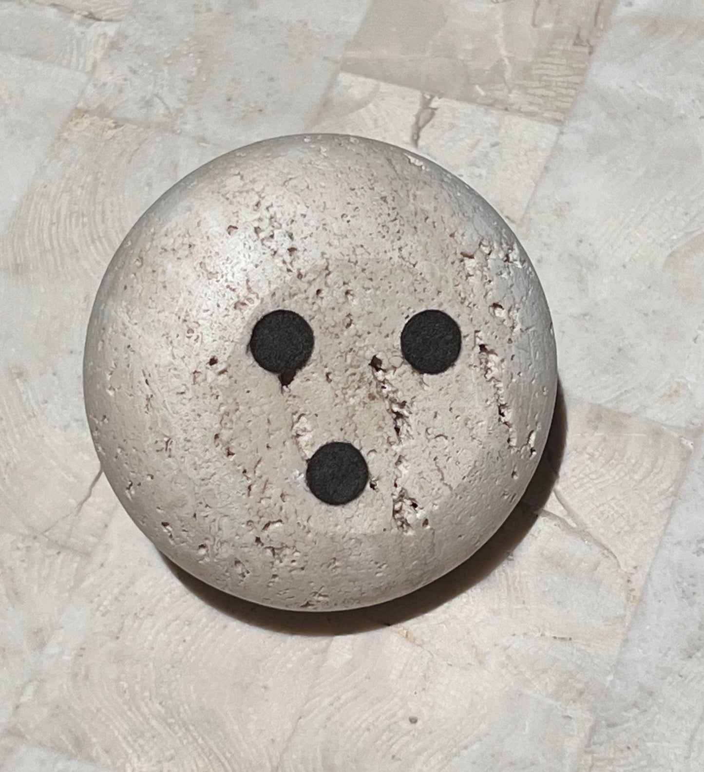 Travertine lighter attr. Cerri Nestore, circa 1970