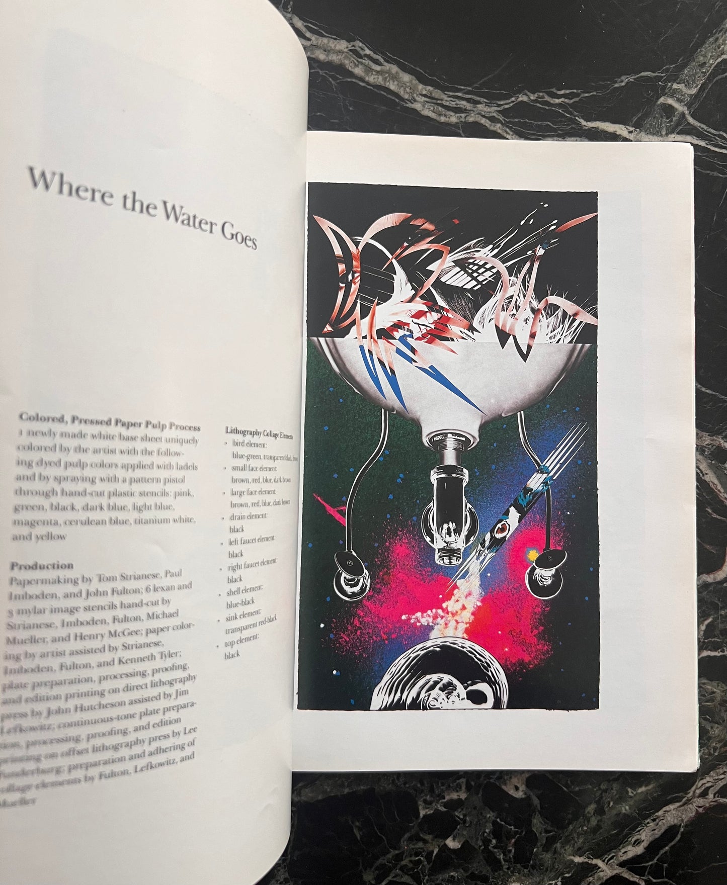 James Rosenquist coffee table book, 1988