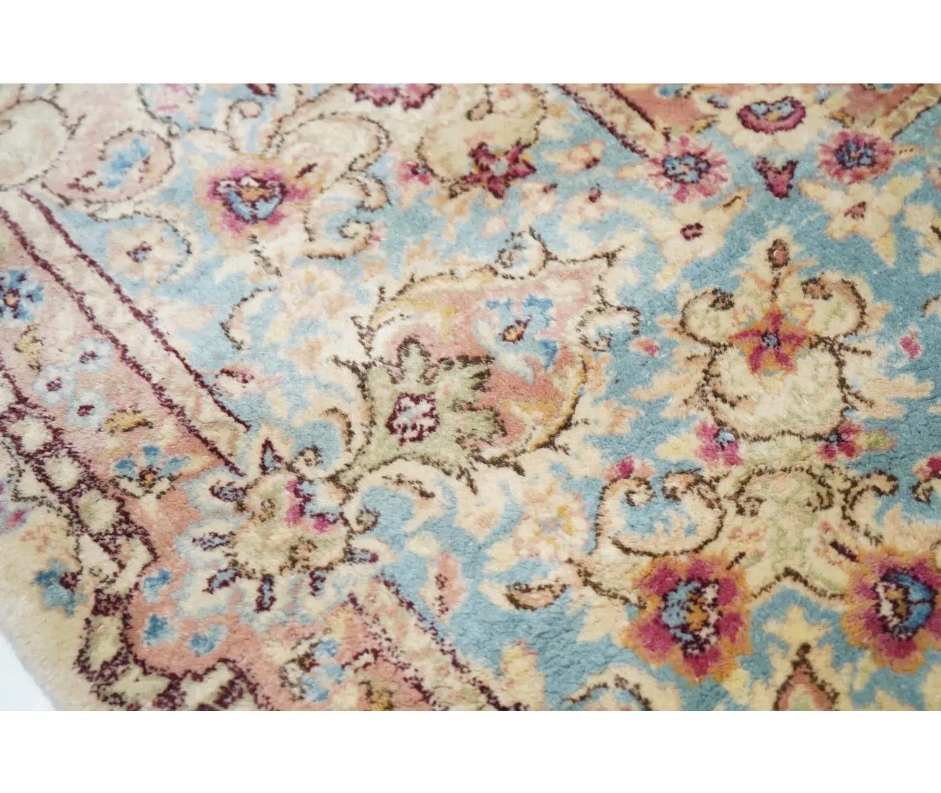 Vintage Persian Kirman rug, 20th century
