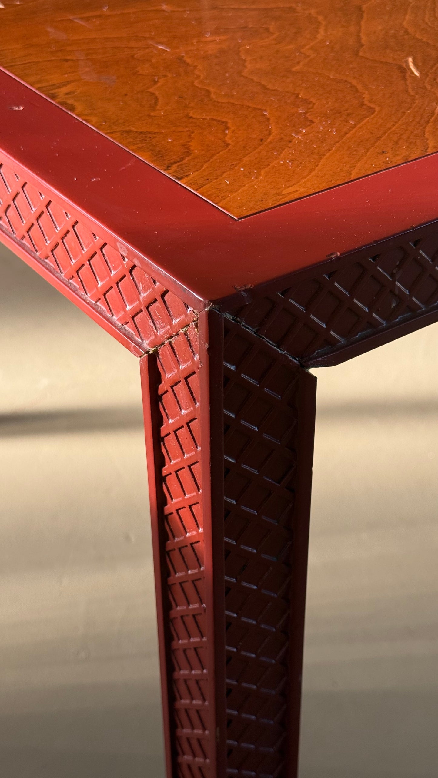 Modernist dining table, circa 1970