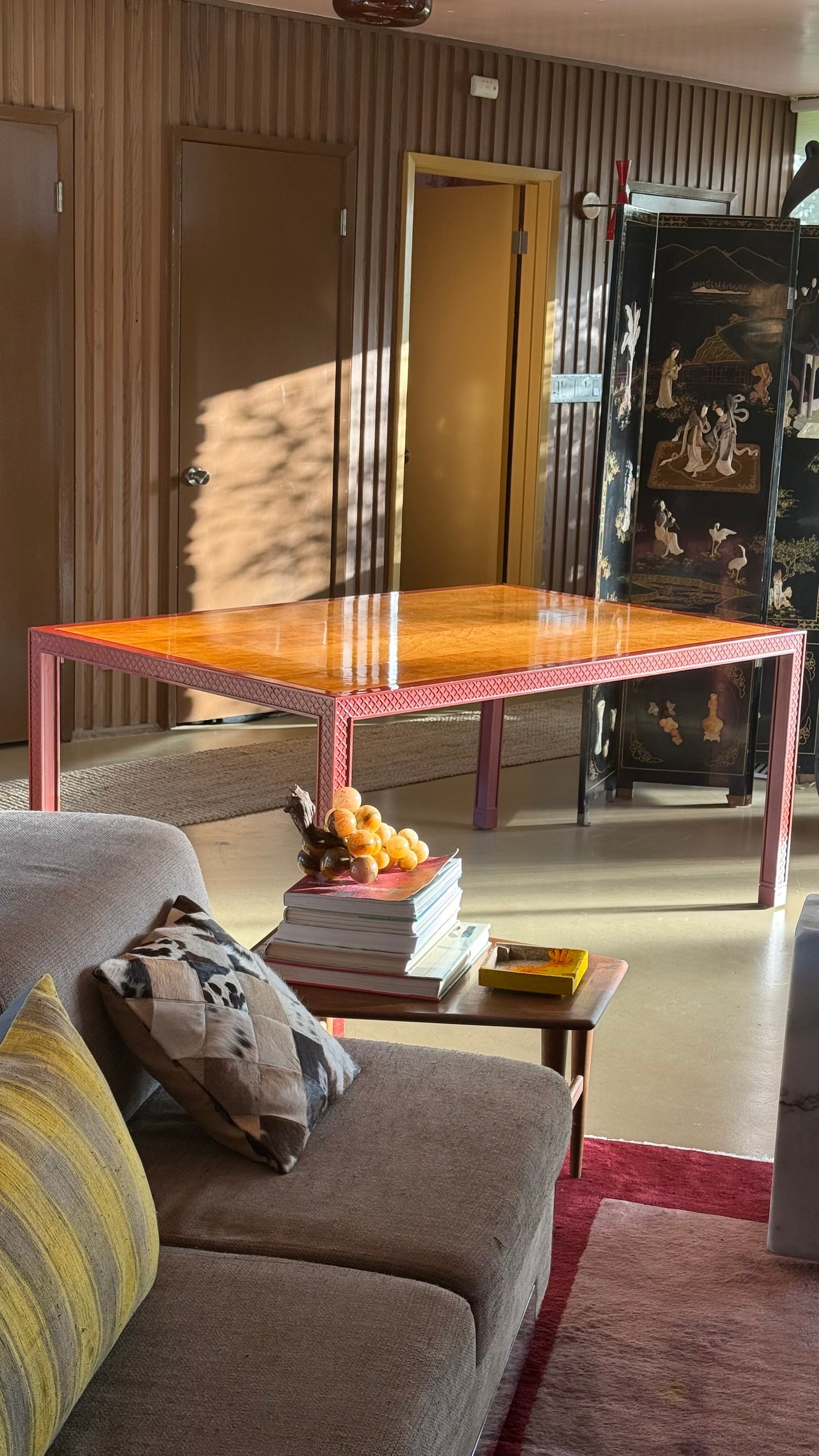 Modernist dining table, circa 1970
