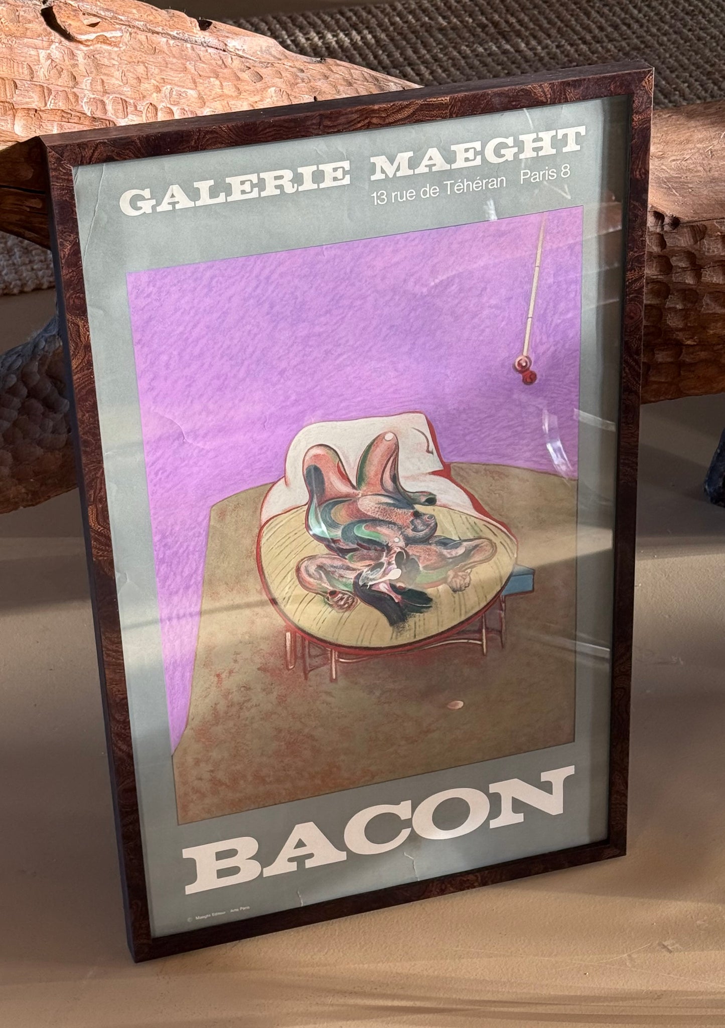 Original Francis Bacon exhibition poster, 1966