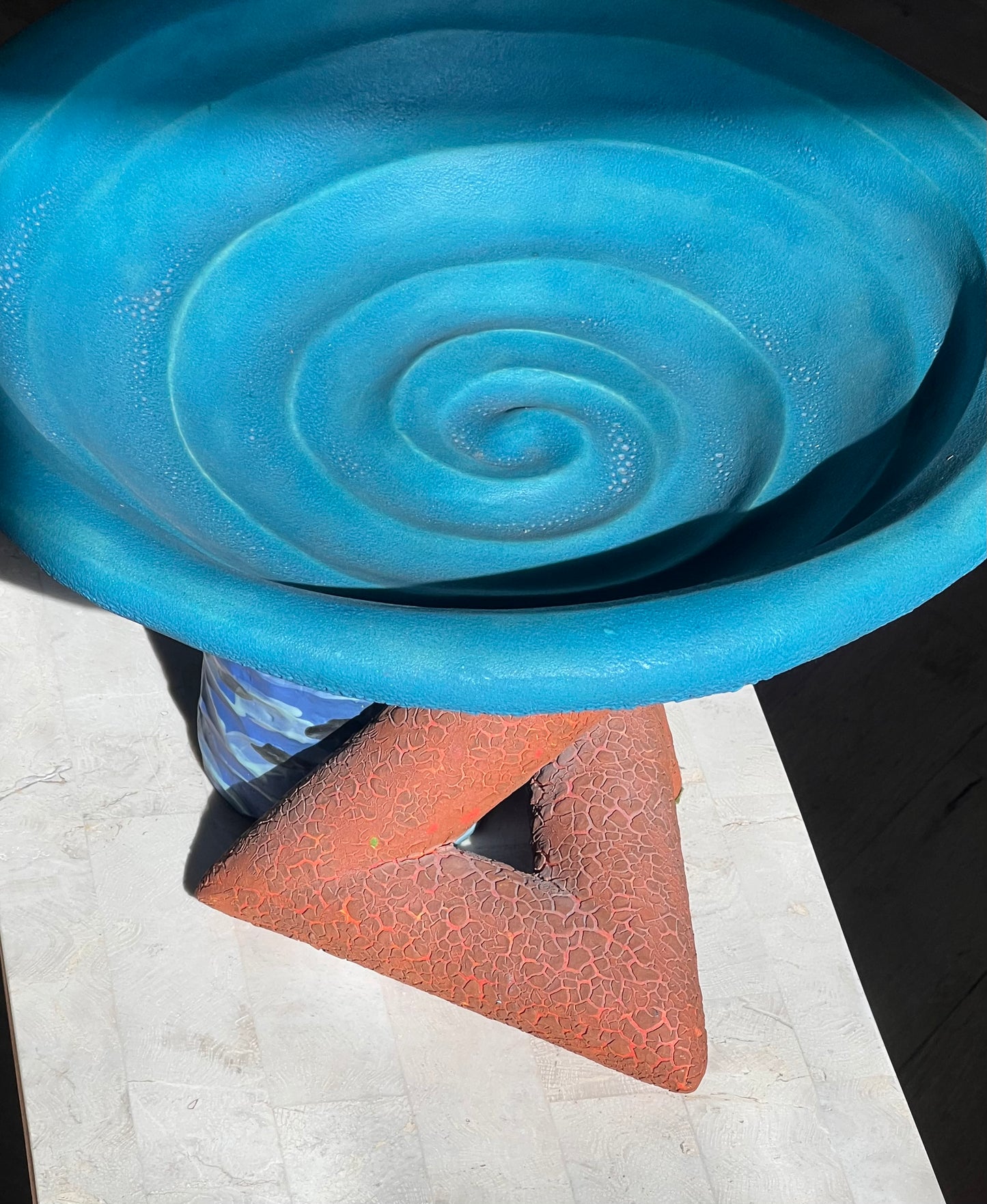 Early fine art ceramic by Robert Milnes, late 20th century