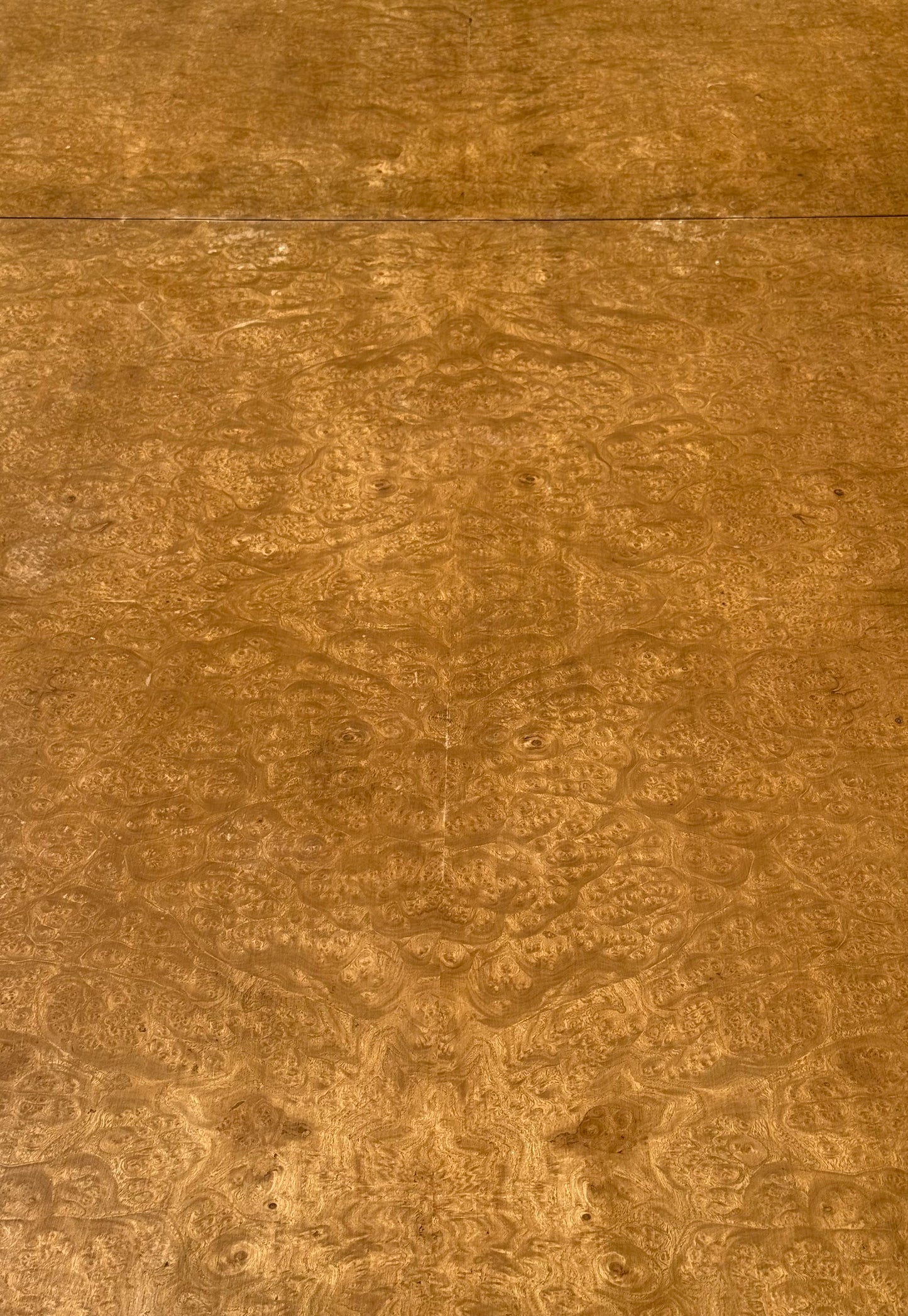 Burlwood Dining Table by PACE Collection, Circa 1970