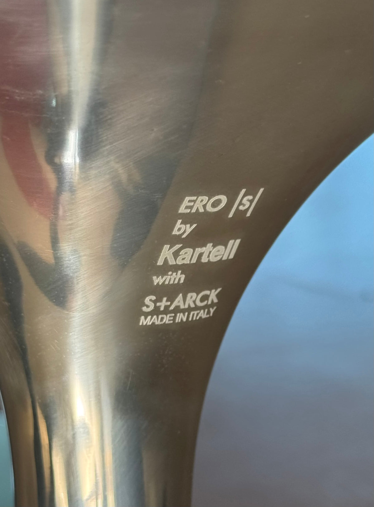 Pair of Eros chairs by Phillippe Stark for Kartell, Italy late 20th century