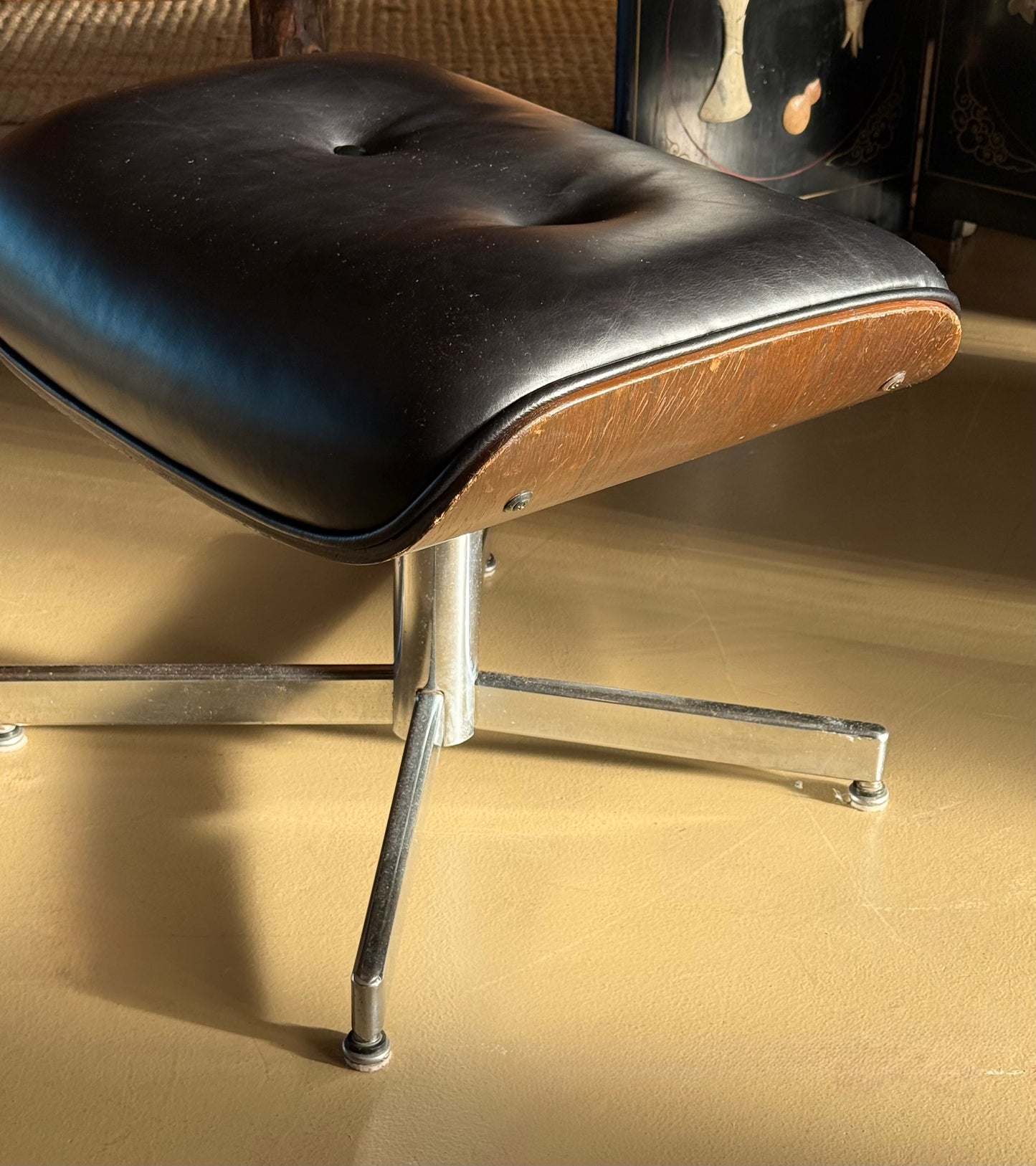 Eames ottoman, mid 20th century