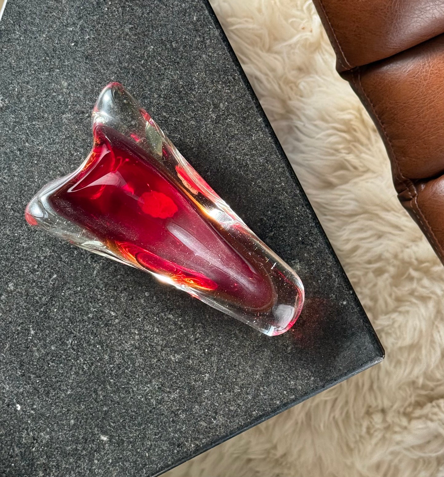 Vintage Murano ashtray, 20th century