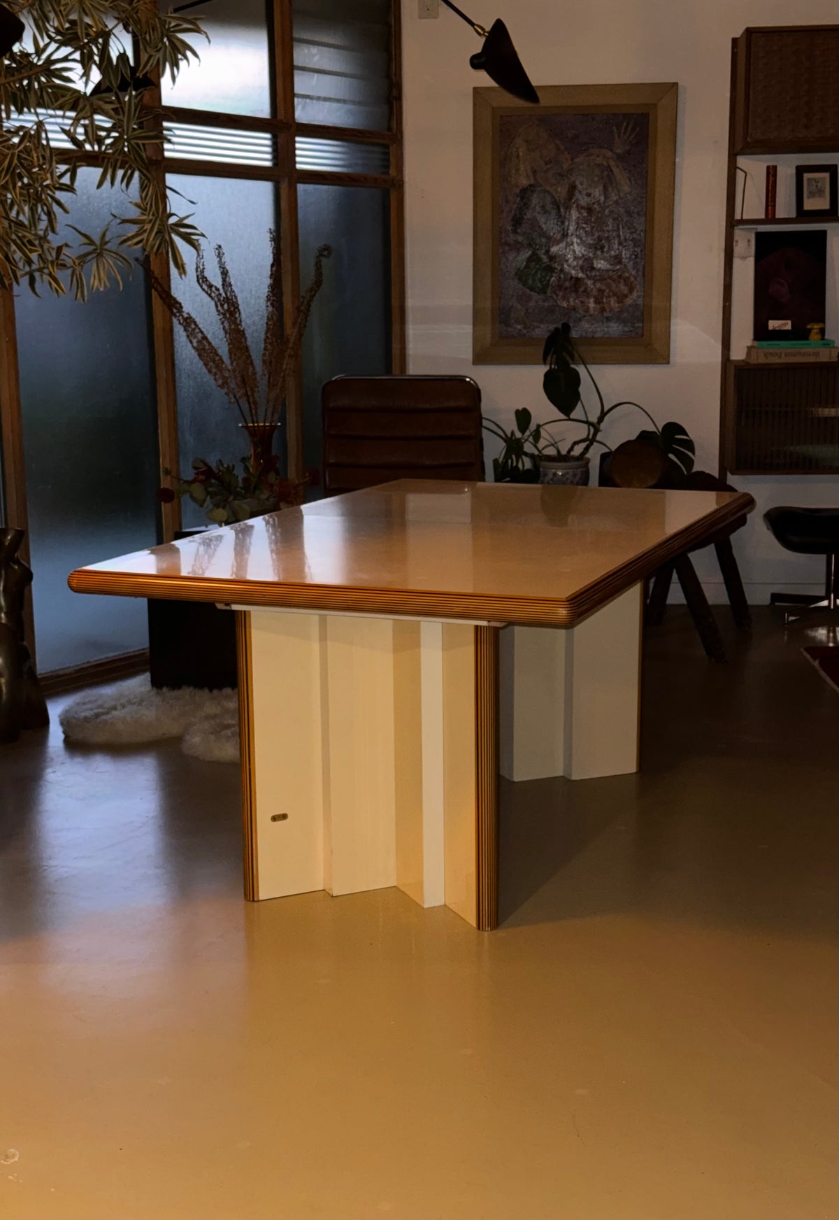 Dining table by Alf Italia, made in Italy circa 1975