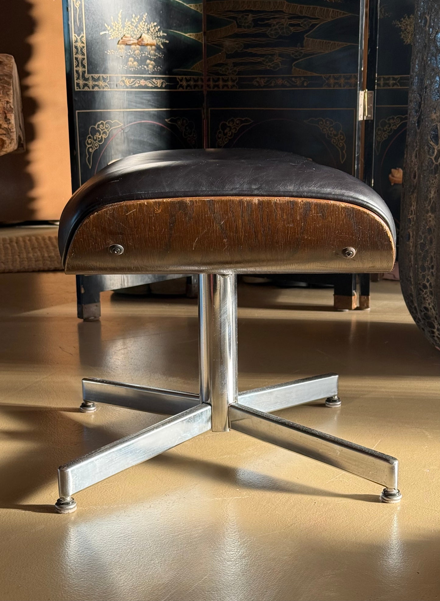 Eames ottoman, mid 20th century
