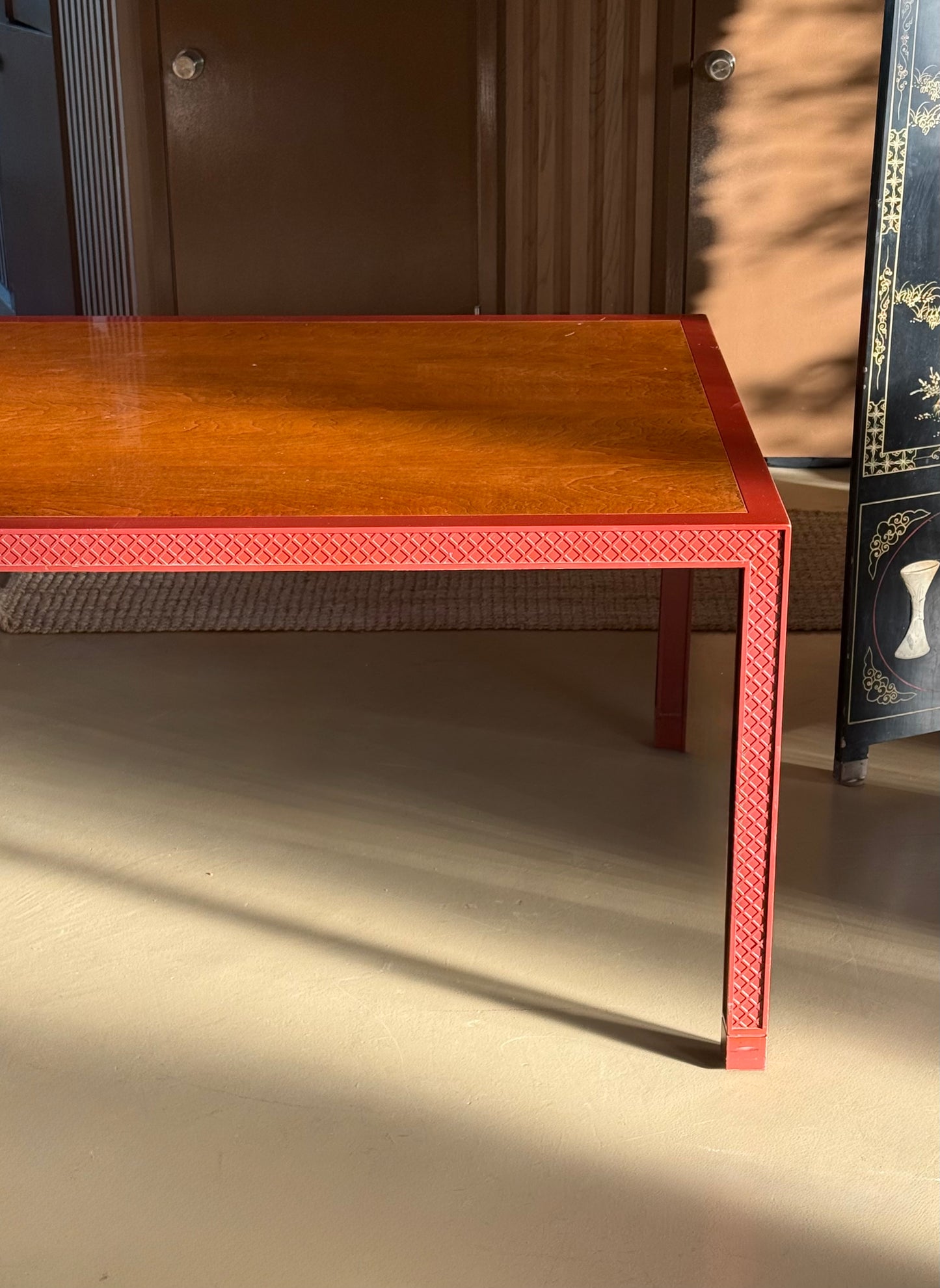 Modernist dining table, circa 1970