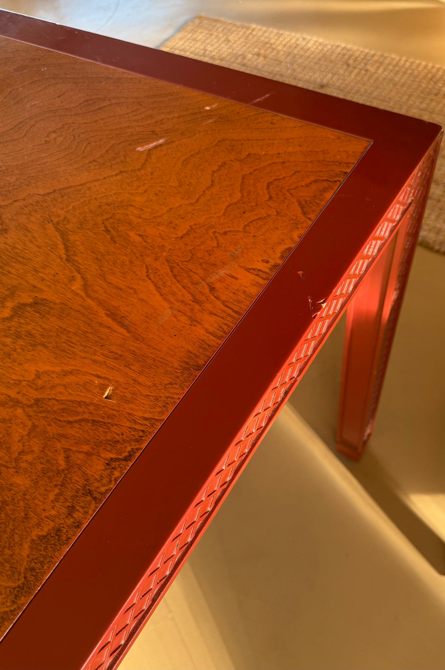 Modernist dining table, circa 1970
