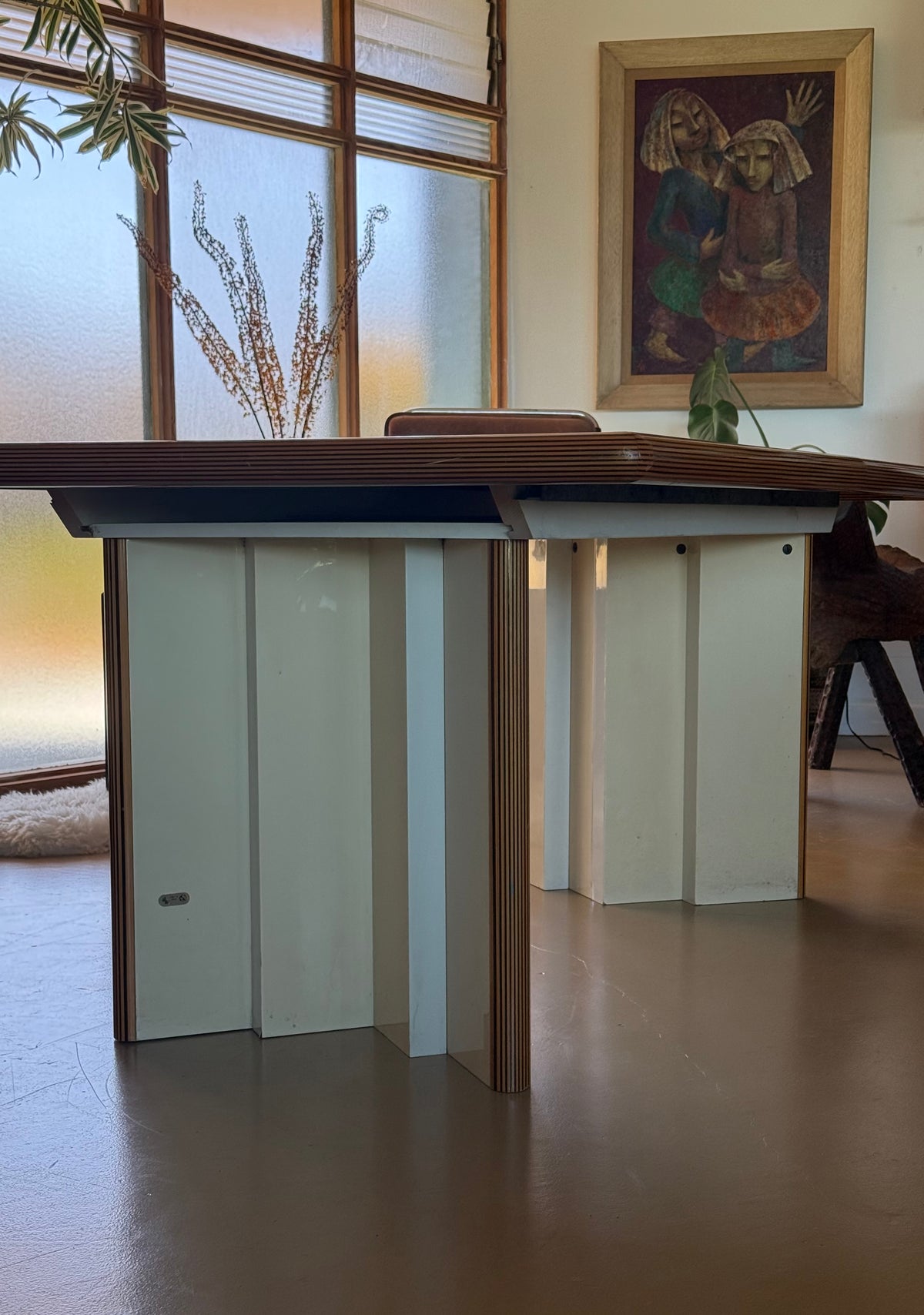 Dining table by Alf Italia, made in Italy circa 1975