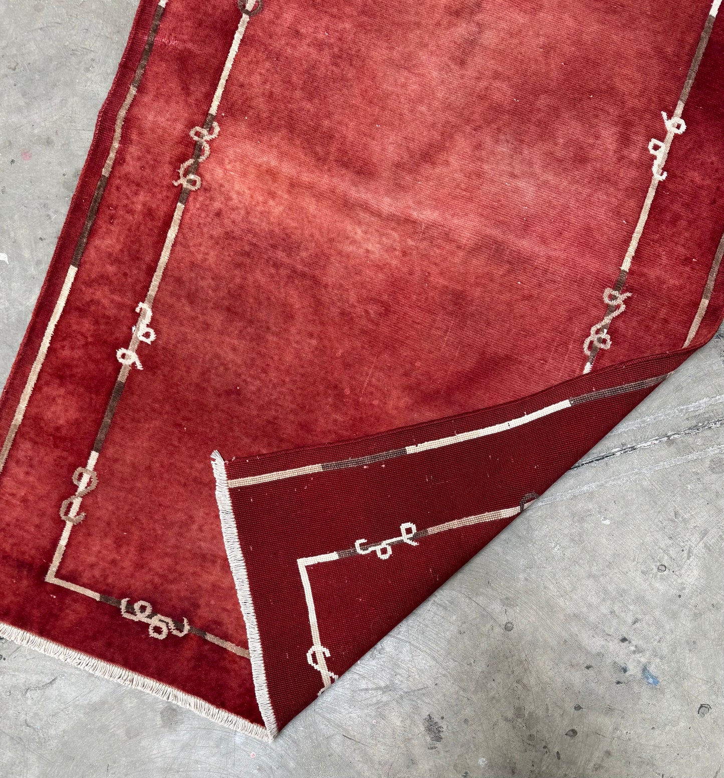 Vintage Afghani rug, 20th century