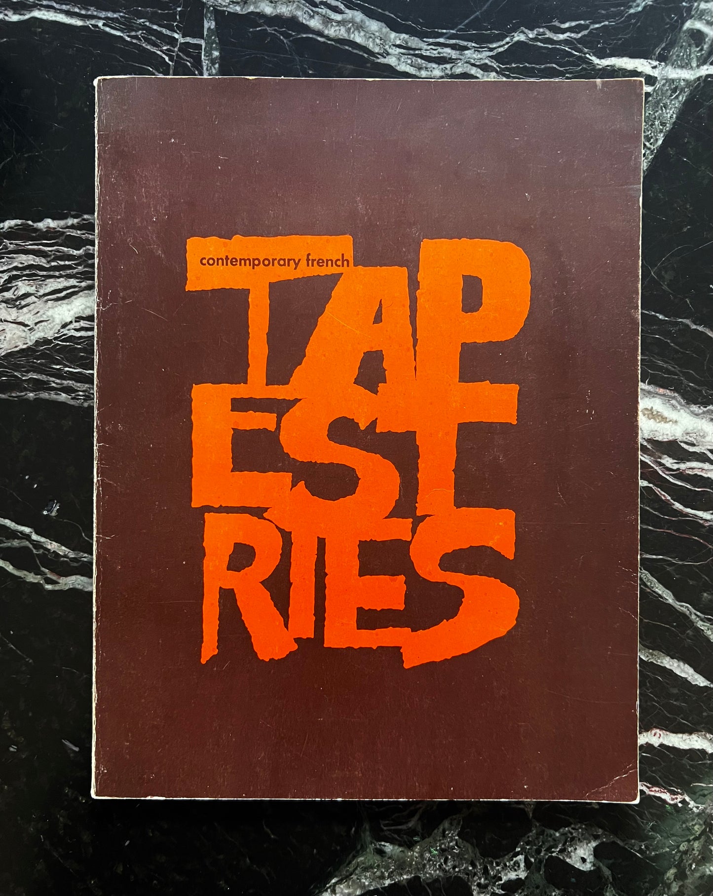 Contemporary French Tapestries coffee table book, 1966