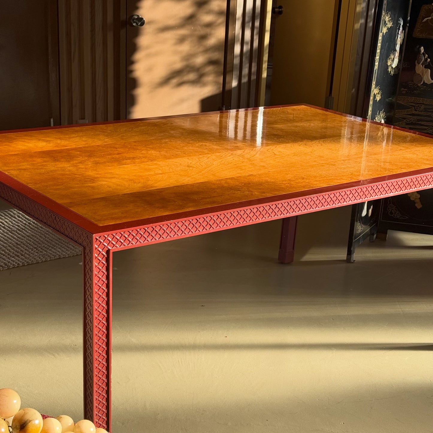 Modernist dining table, circa 1970
