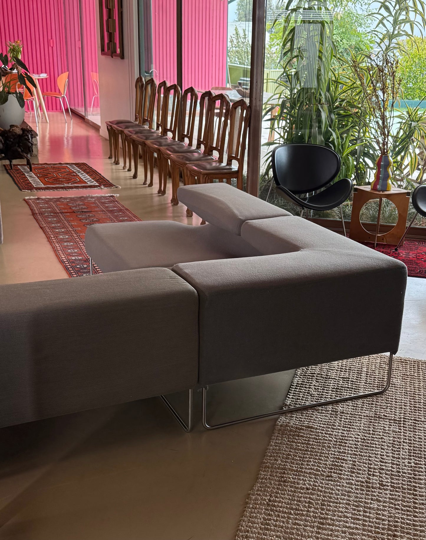 The Lowseat modular sectional sofa by Patricia Urquiola for Moroso, Italy circa 2000