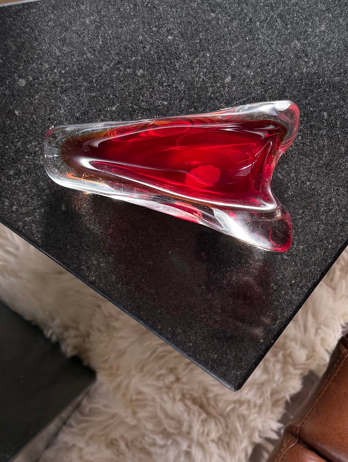 Vintage Murano ashtray, 20th century