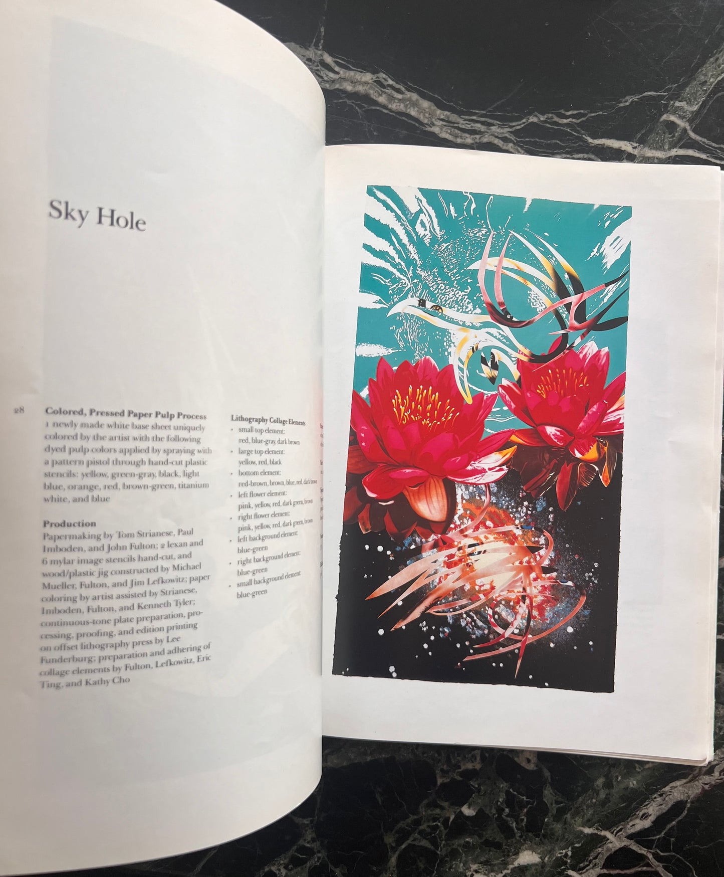 James Rosenquist coffee table book, 1988