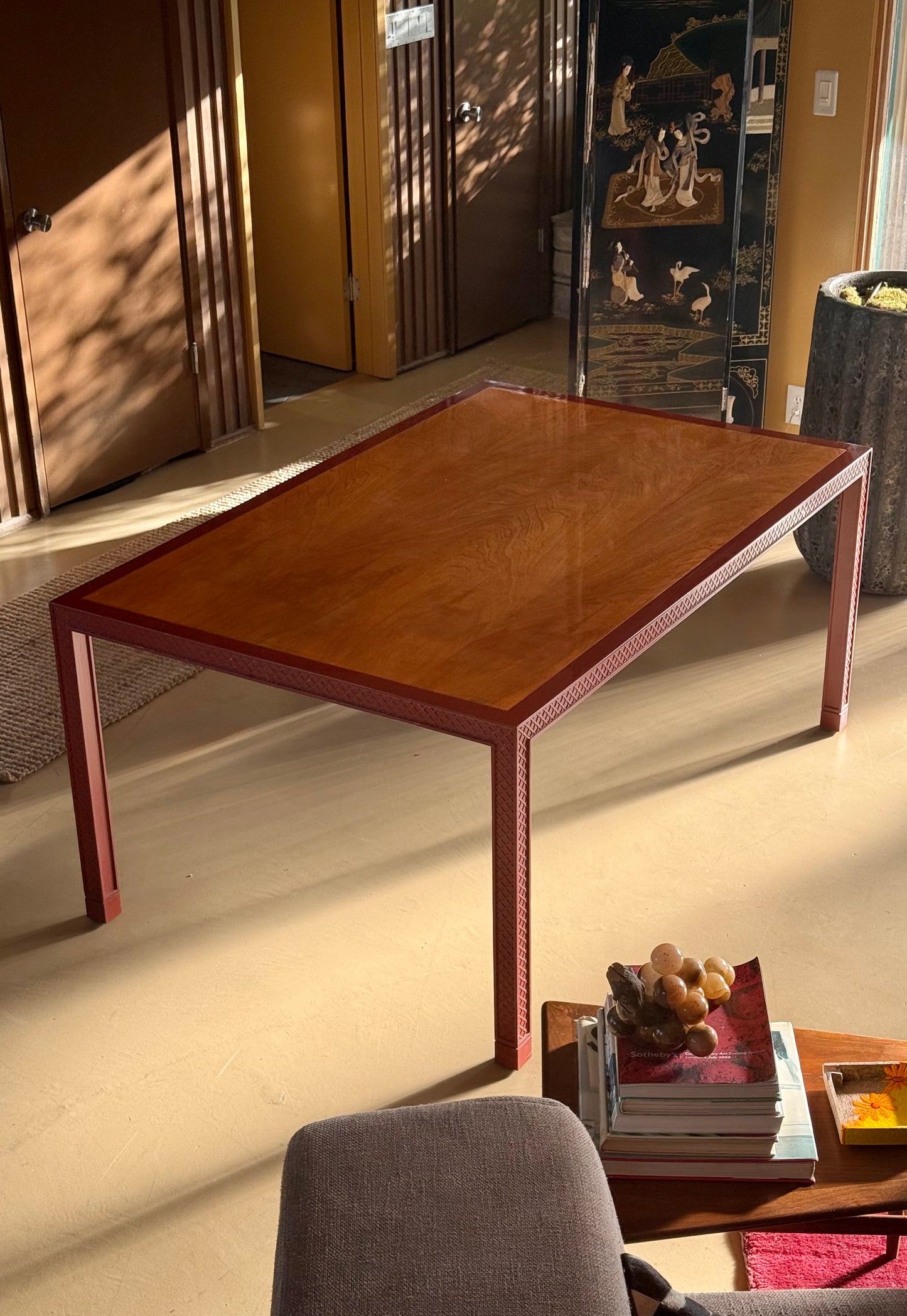 Modernist dining table, circa 1970