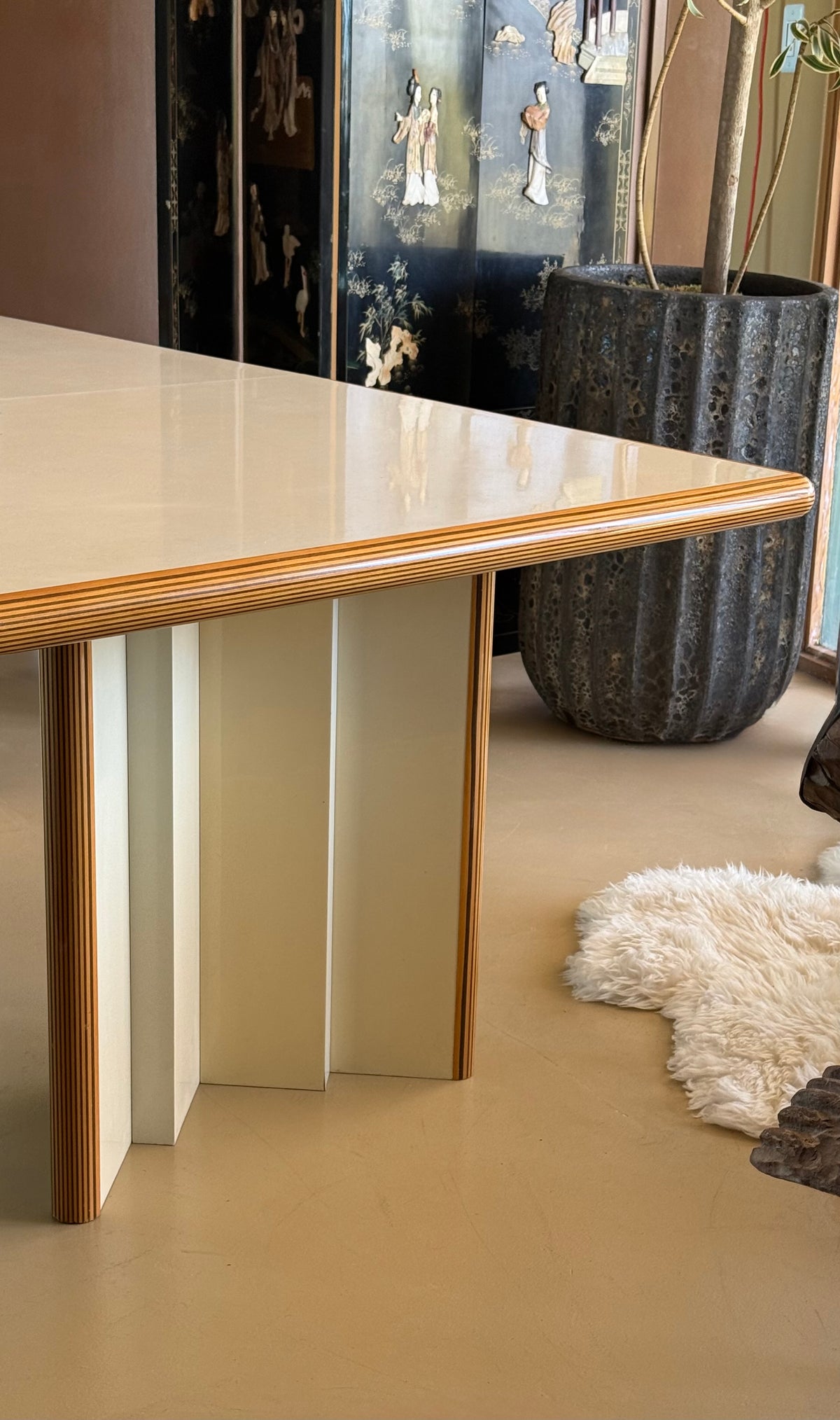Dining table by Alf Italia, made in Italy circa 1975