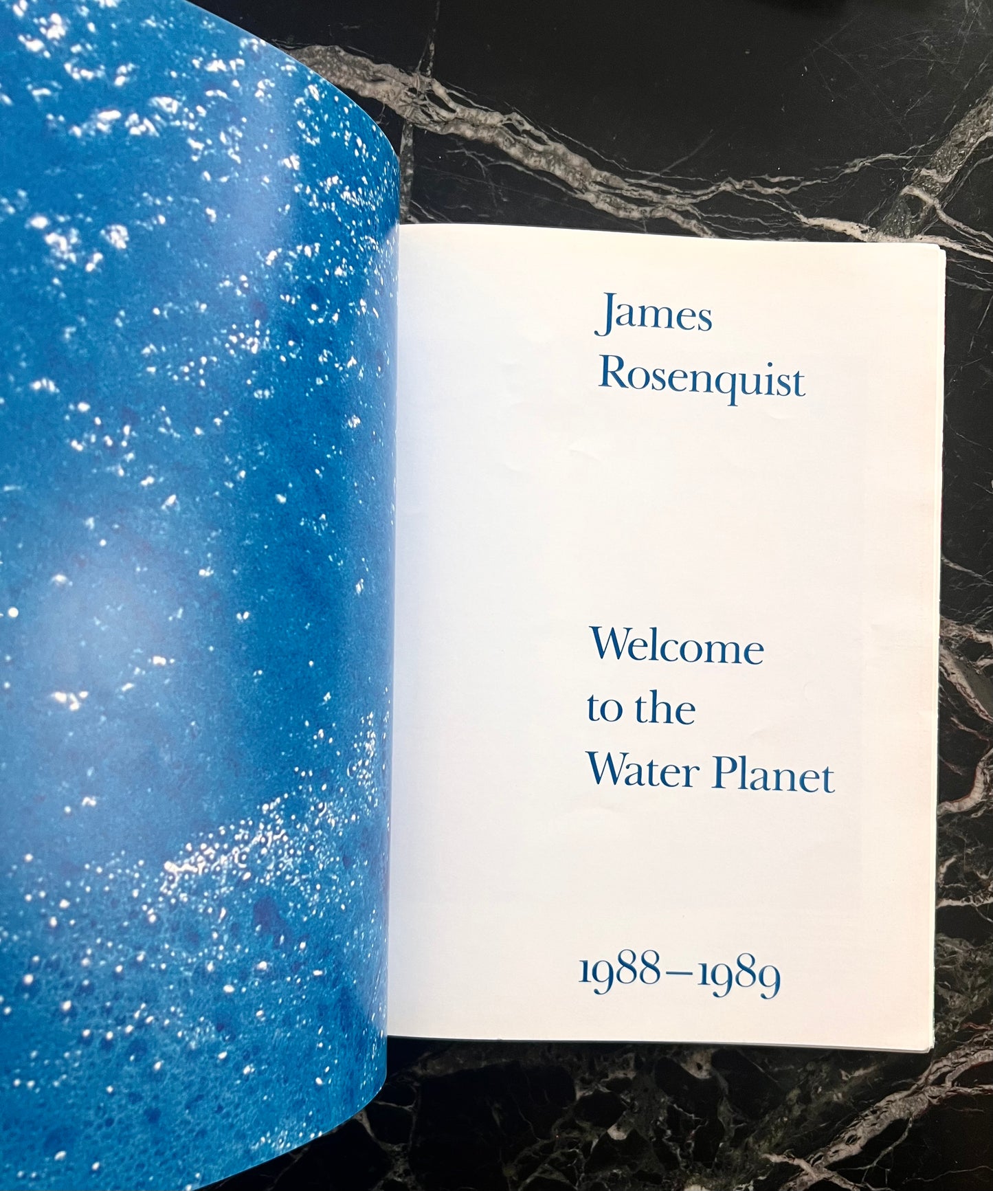 James Rosenquist coffee table book, 1988