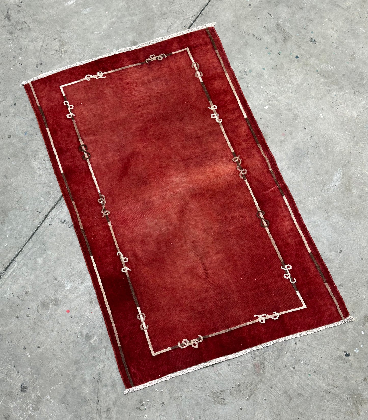 Vintage Afghani rug, 20th century