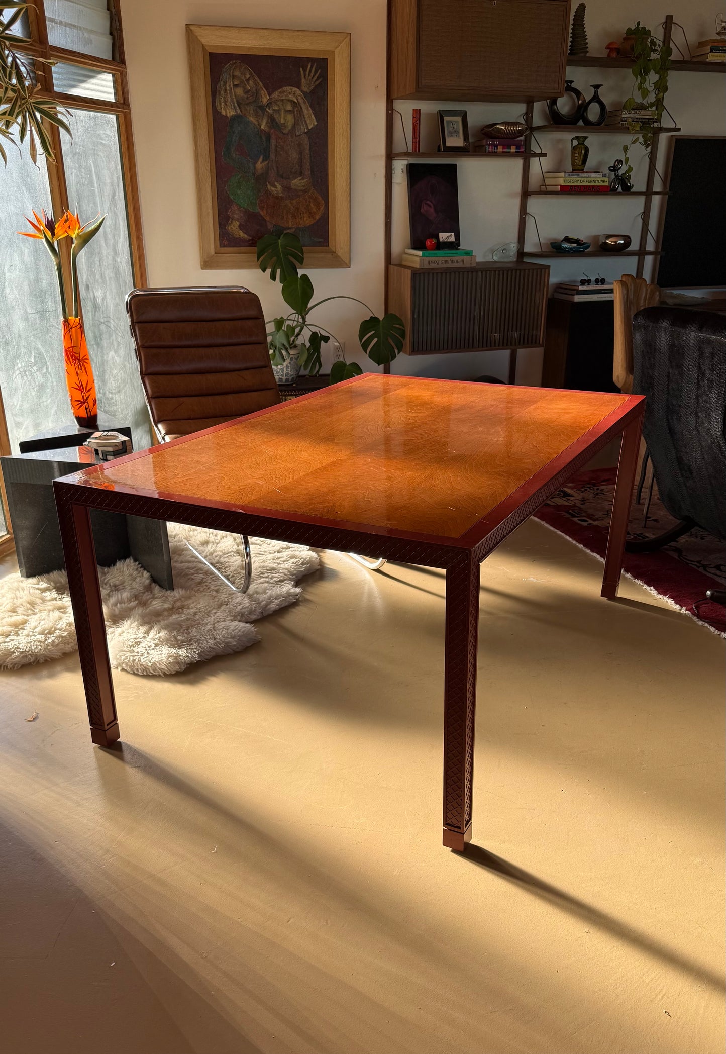 Modernist dining table, circa 1970