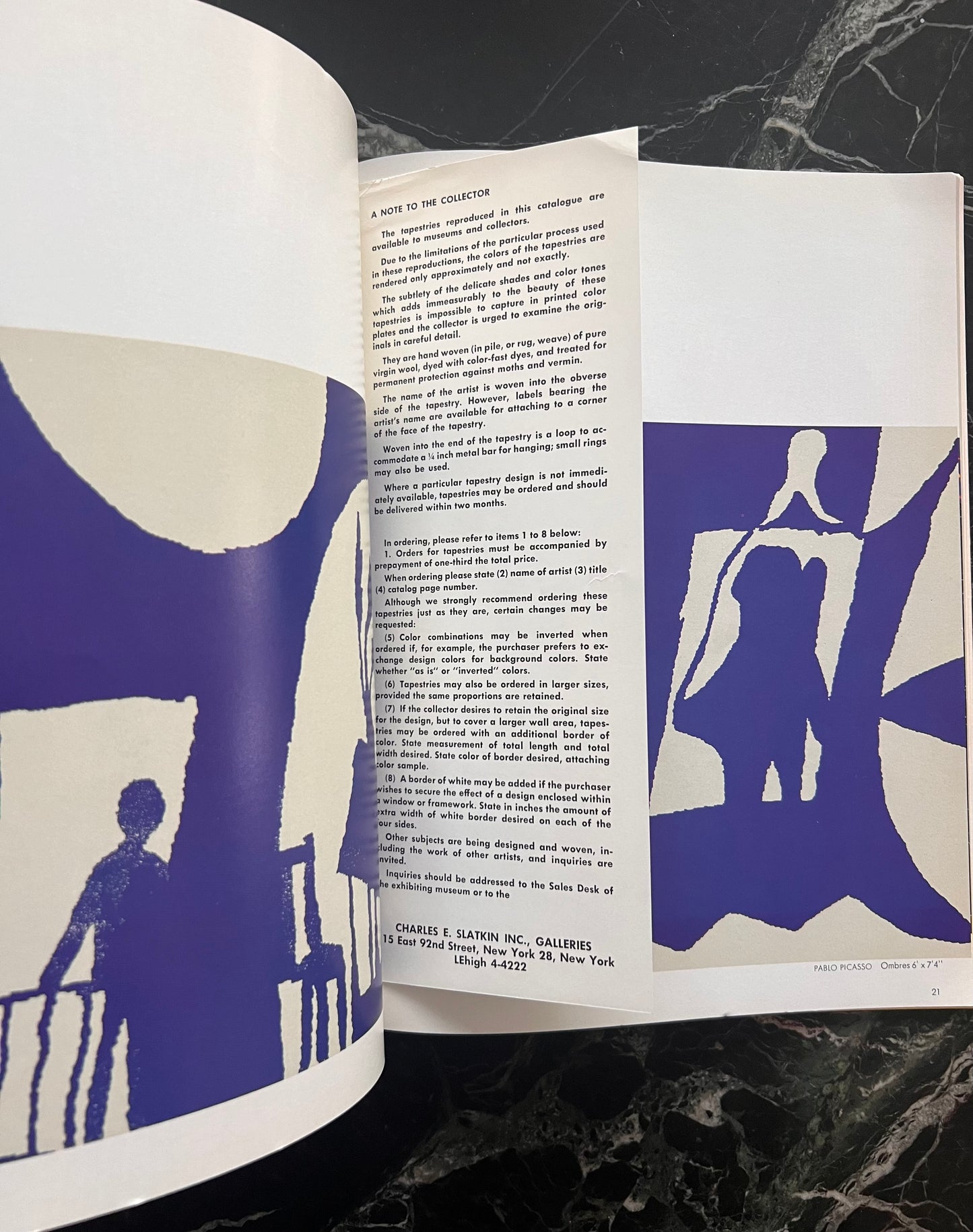 Contemporary French Tapestries coffee table book, 1966