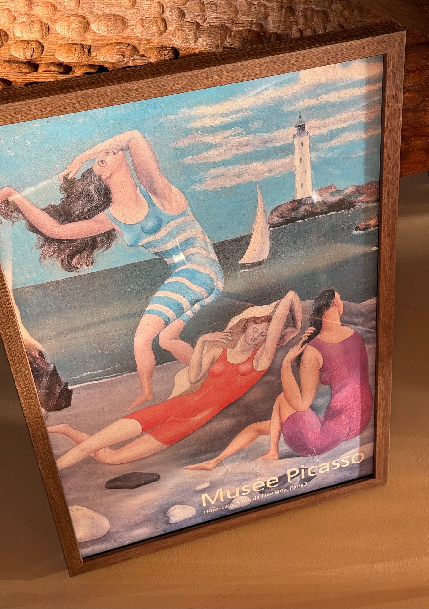 Vintage Musée Picasso exhibition poster, mid 20th century