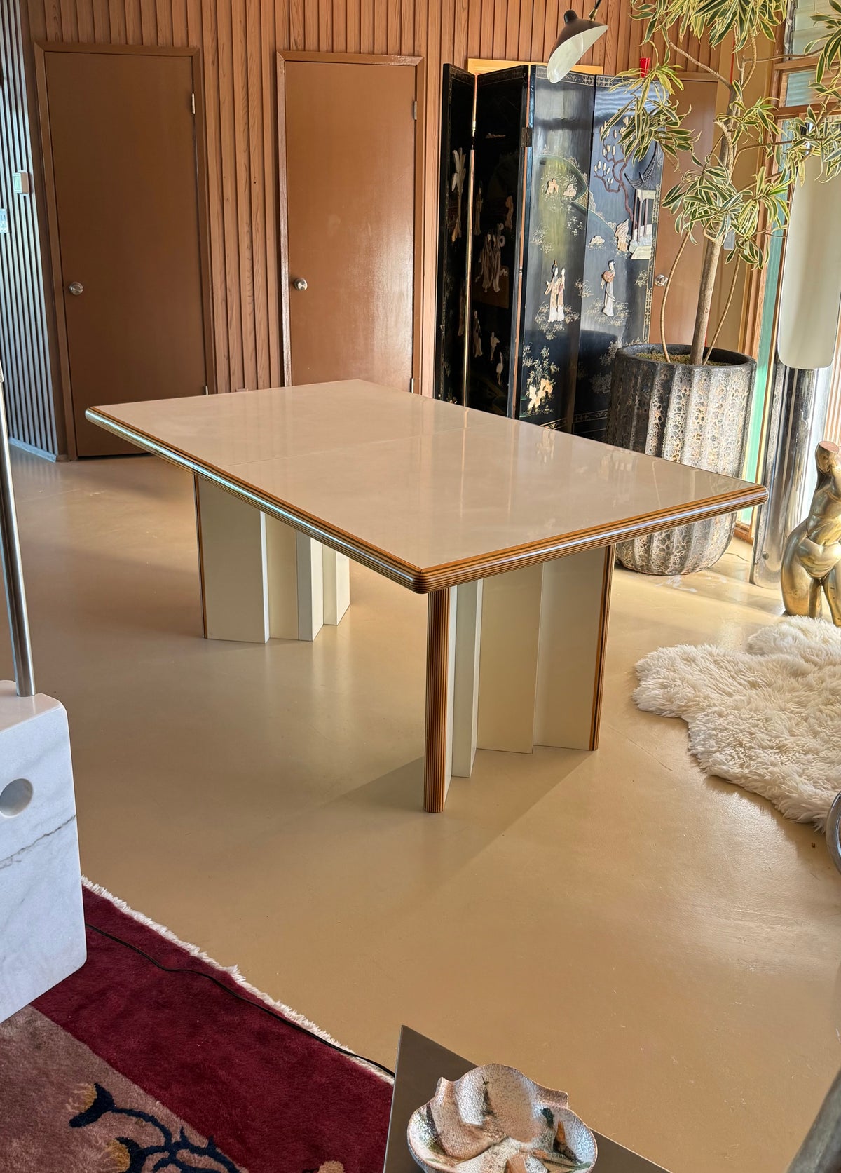 Dining table by Alf Italia, made in Italy circa 1975
