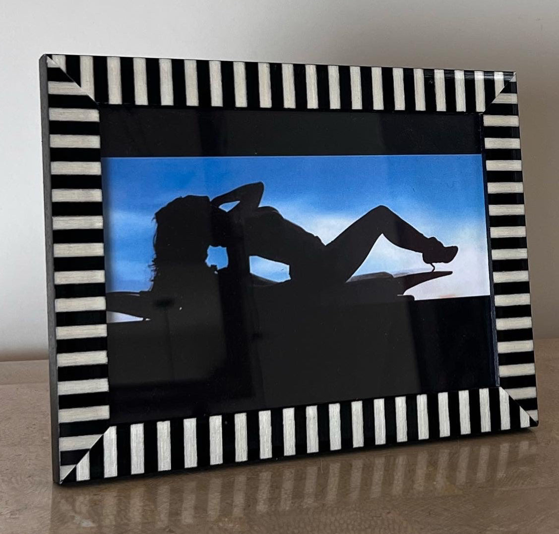 Mosaic picture frame by Natalini, late 20th century