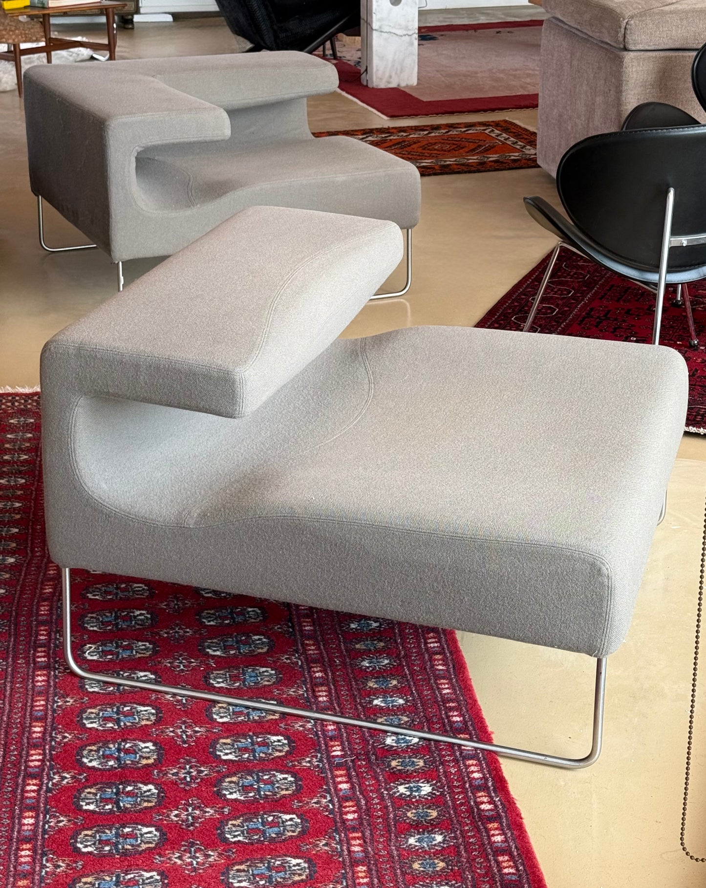 The Lowseat modular sectional sofa by Patricia Urquiola for Moroso, Italy circa 2000