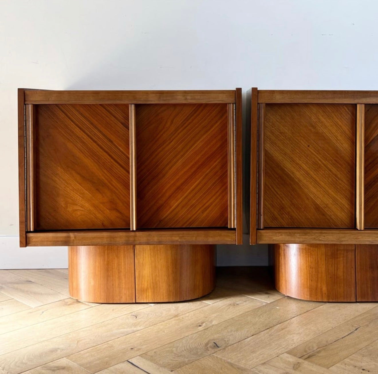 Pair of nightstands by Tabago, circa 1960