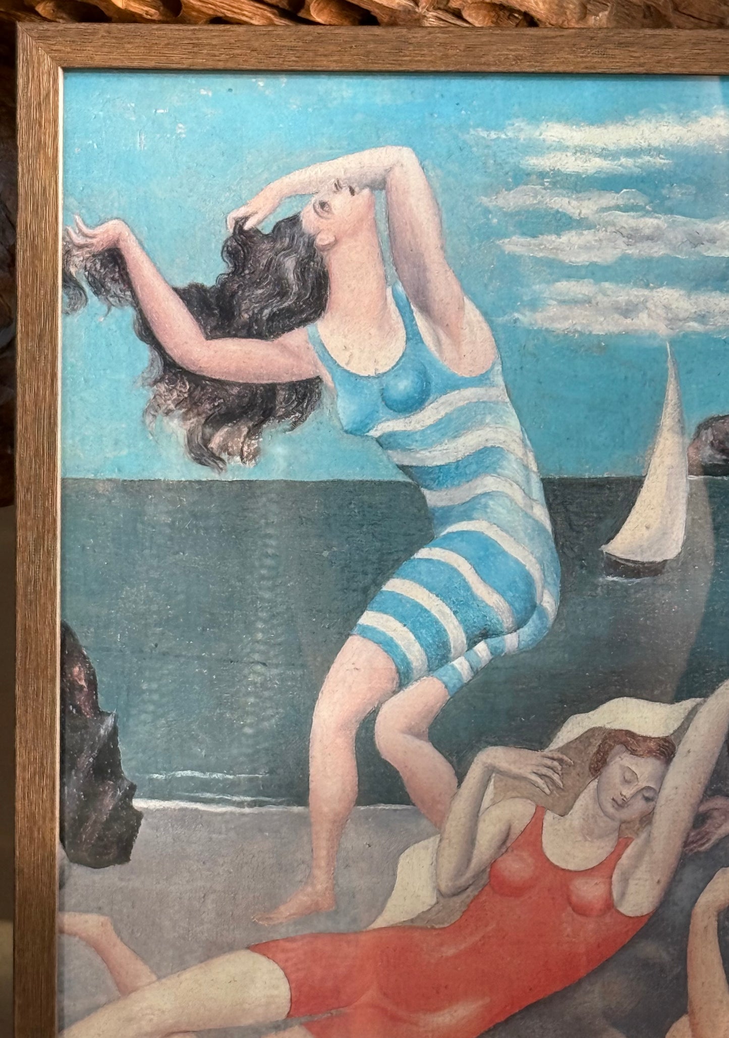 Vintage Musée Picasso exhibition poster, mid 20th century