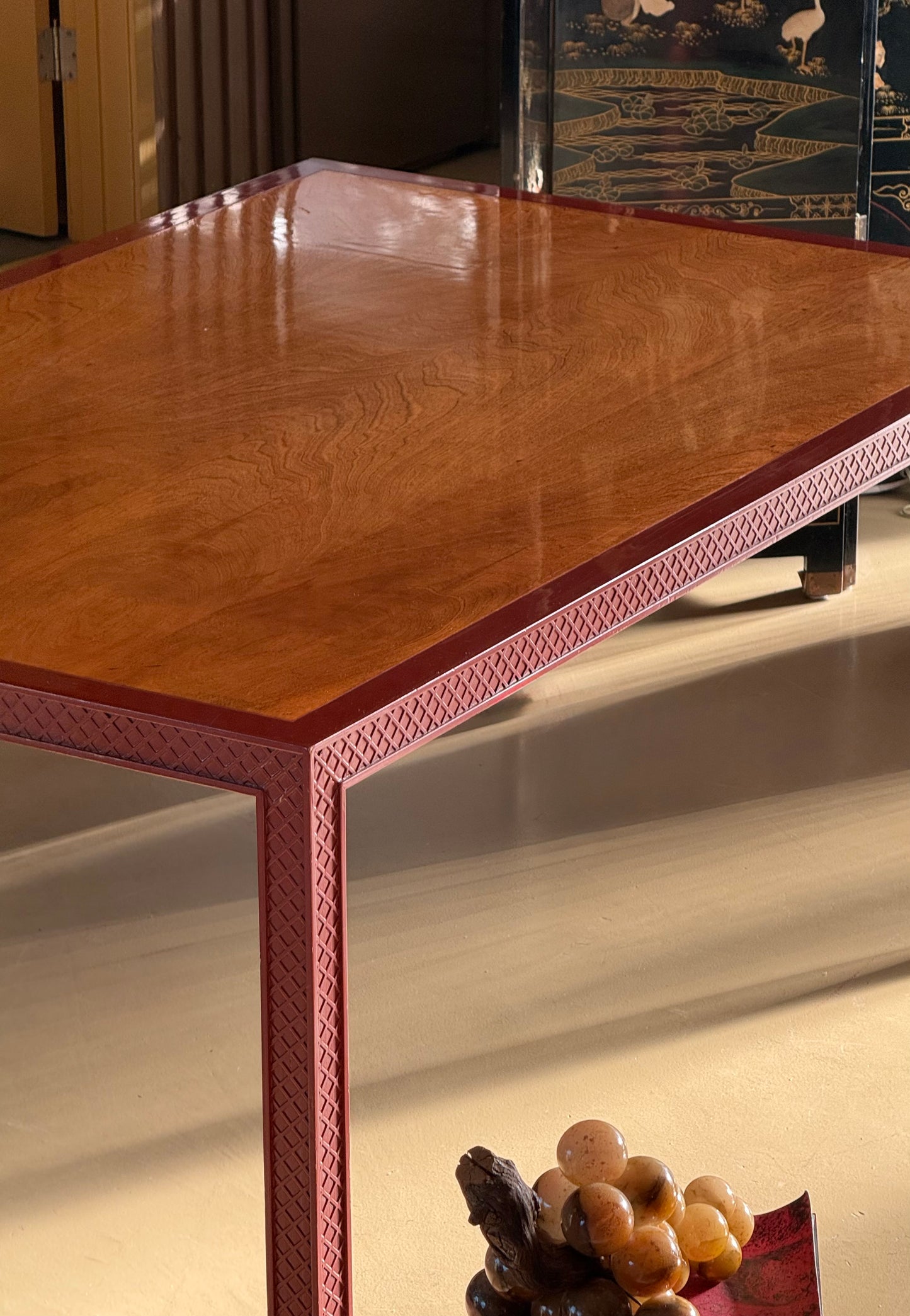 Modernist dining table, circa 1970