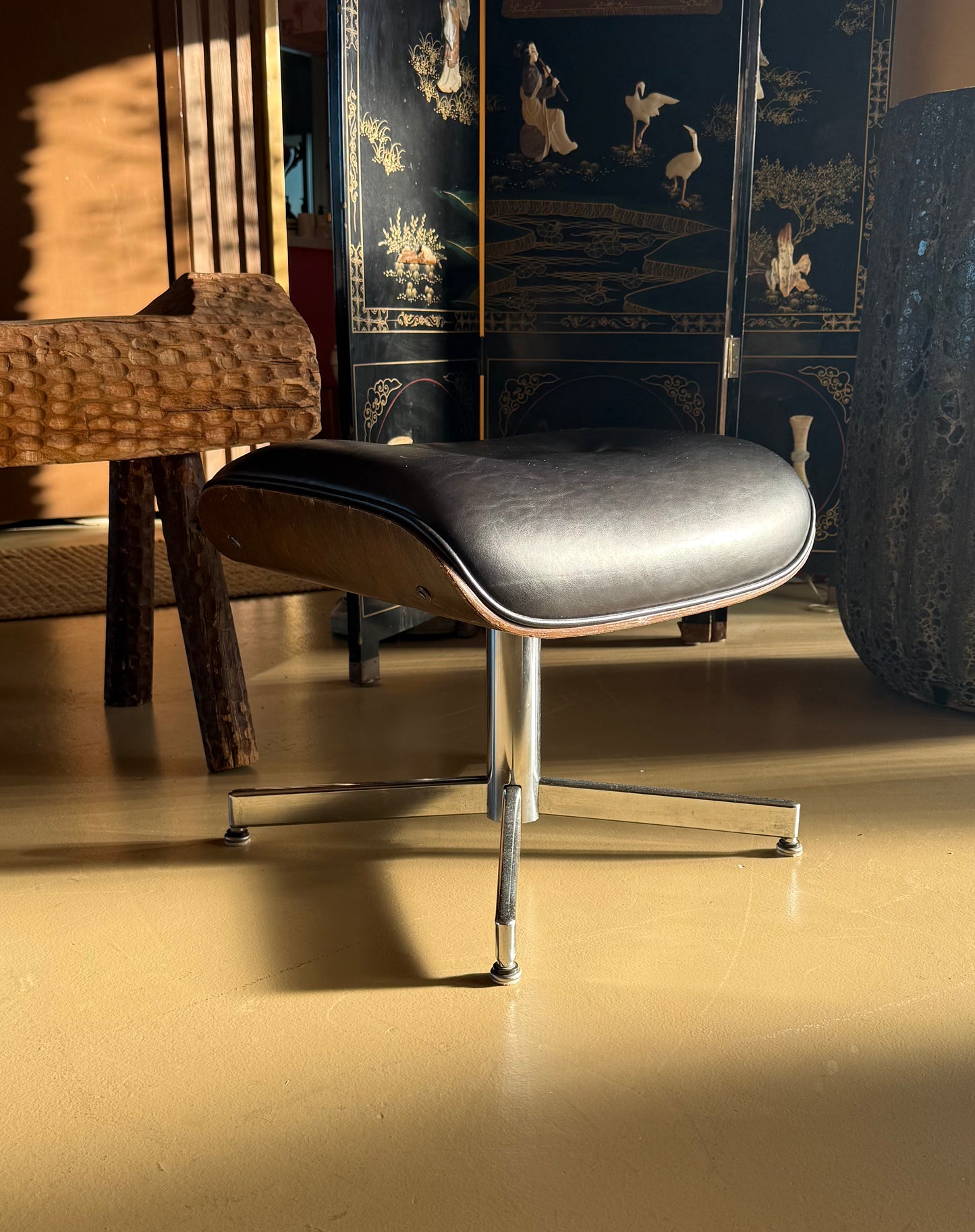 Eames ottoman, mid 20th century