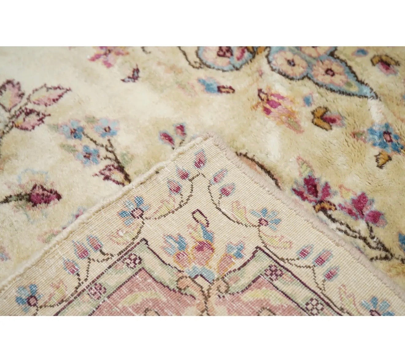 Vintage Persian Kirman rug, 20th century